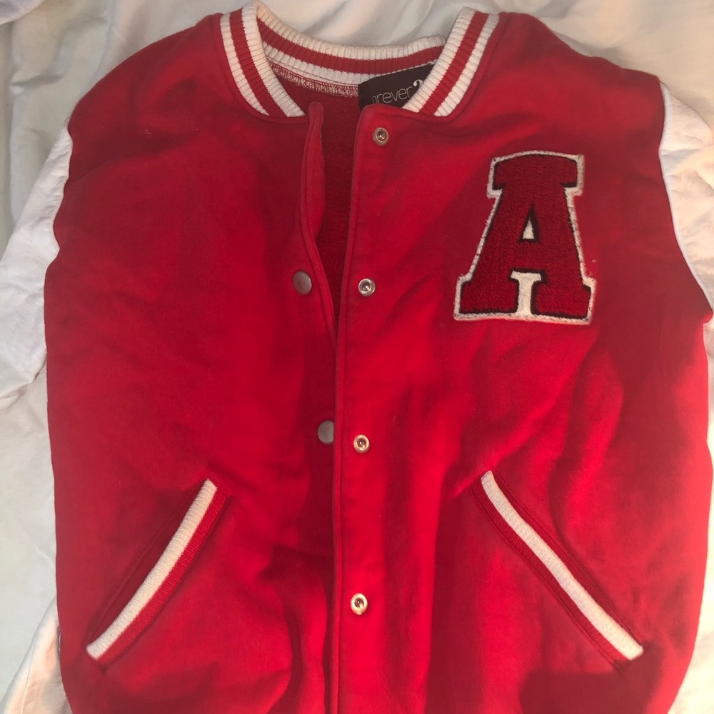 Varsity Jacket with Letter A